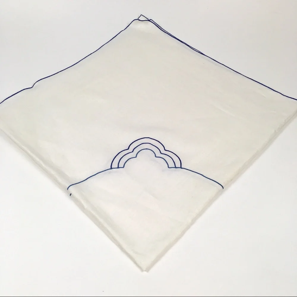 Vintage Linen Embroidered Tablecloths 40